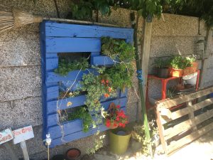 Creative vertical planter